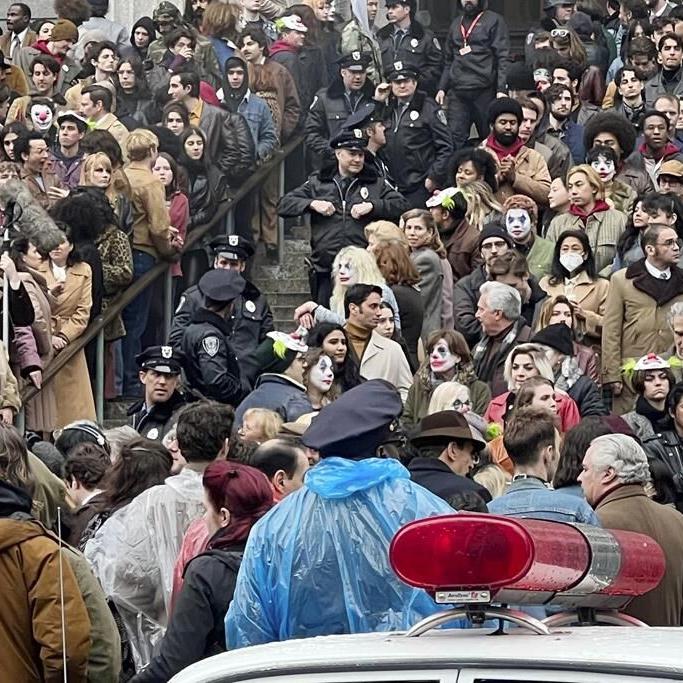 Protests erupt in NYC - not for Trump but for 'The Joker'